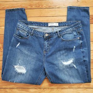 Cotton On Distressed Boyfriend Jeans Sz 10 U.S.